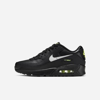 Pantofi Casual Nike Air Max 90 Baieti Negrii Gri Deschis | XAHT-45128